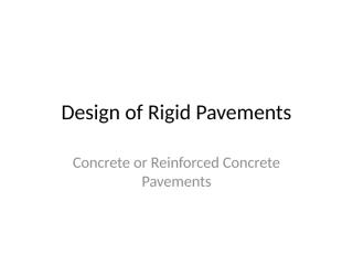 Design of Rigid Pavements.pptx