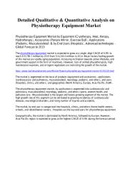 Detailed Qualitative & Quantitative Analysis on Physiotherapy Equipment Market 1.pdf