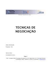 TÉCNICAS DE NEGOCIAÇÃO .pdf