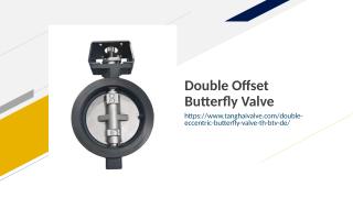 Double Offset Butterfly Valve.ppt